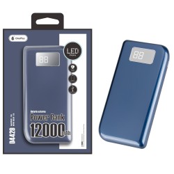POWER BANK MTK  D4429 ECLIPSE,12000MAH BLUE POWER BANK MTK  D4429 ECLIPSE,12000MAH BLUE